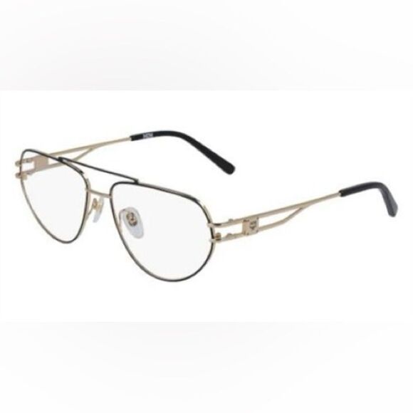 MCM 2129 Gold and Black Aviator Glasses - Picture 2 of 2